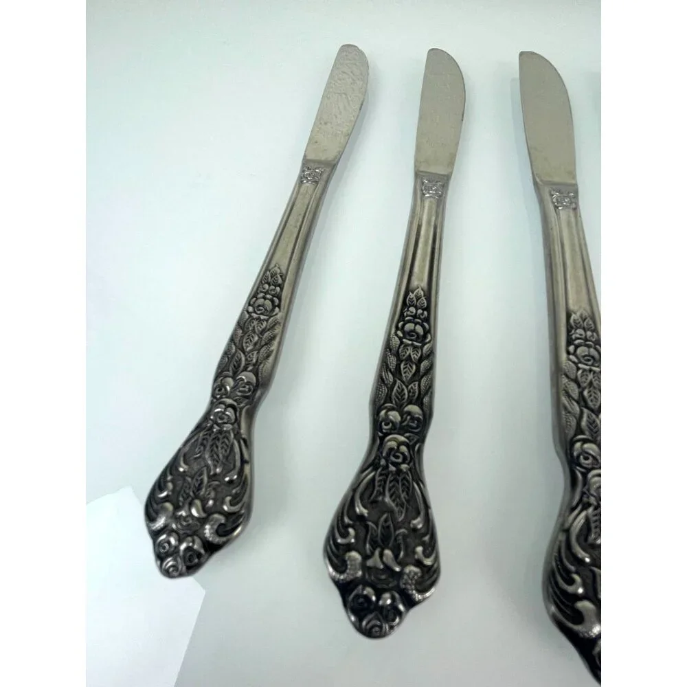 Set of 6 Versailles Stainless Steel Knives, MSI Made in Japan 8.75